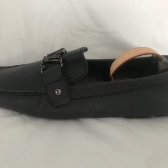 Louis Vuitton Men's Loafer Embossed leather
